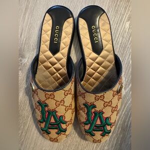 Gucci x MLB LA Dodgers Mules